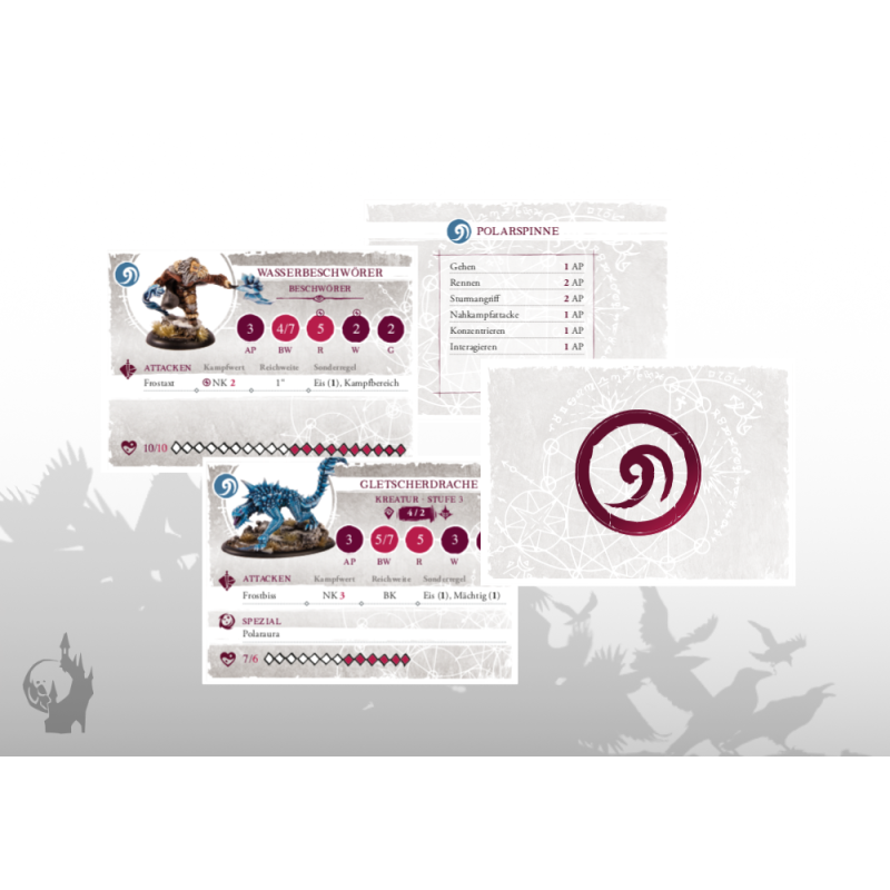 Summoners Kartendeck Wasser