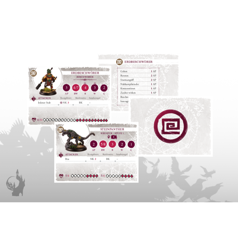 Summoners Kartendeck Erde