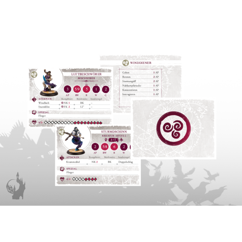 Summoners Kartendeck Luft