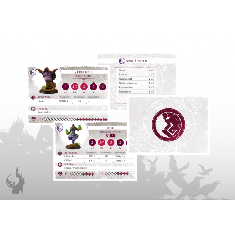 Summoners Kartendeck Verderbnis