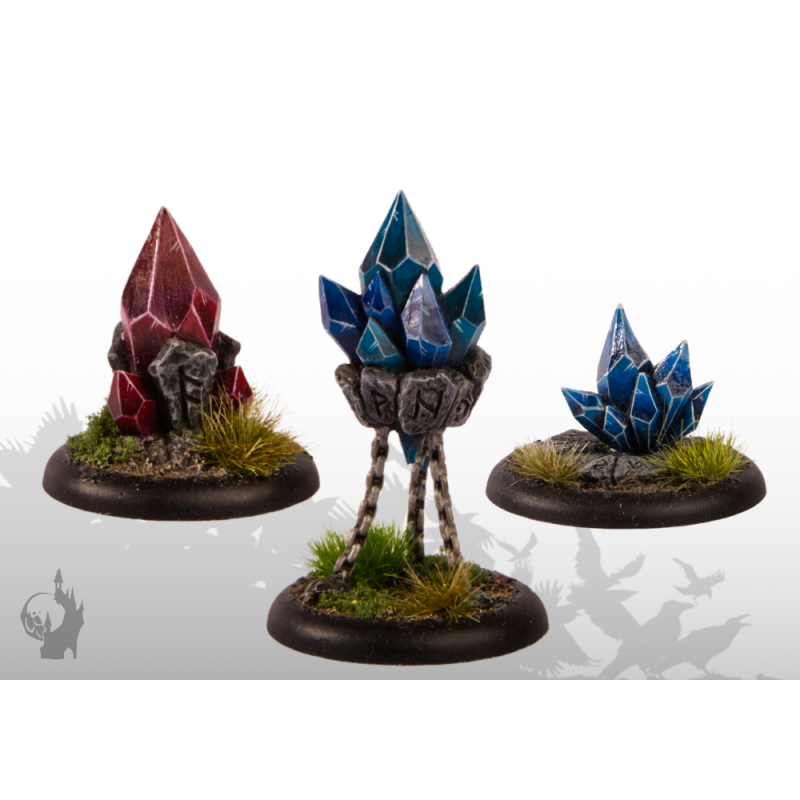 Manakristalle "Runen"