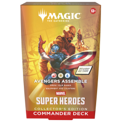 MTG - Marvel Super Heroes Collector's Commander Deck (4 Decks)Display (4 Decks) - EN