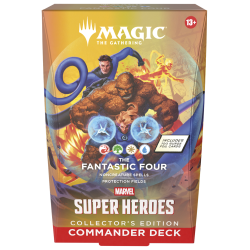 MTG - Marvel Super Heroes Collector's Commander Deck (4 Decks)Display (4 Decks) - EN