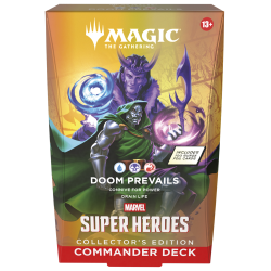 MTG - Marvel Super Heroes Collector's Commander Deck (4 Decks)Display (4 Decks) - EN