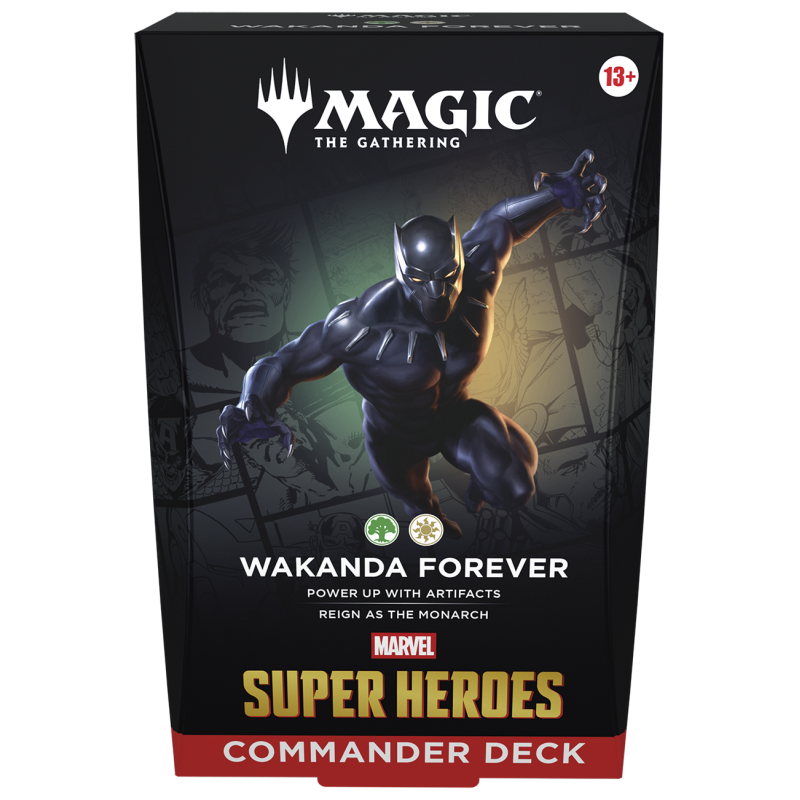 Magic: The Gathering® | Marvel Super Heroes Commander Deck Wakanda Forever engl