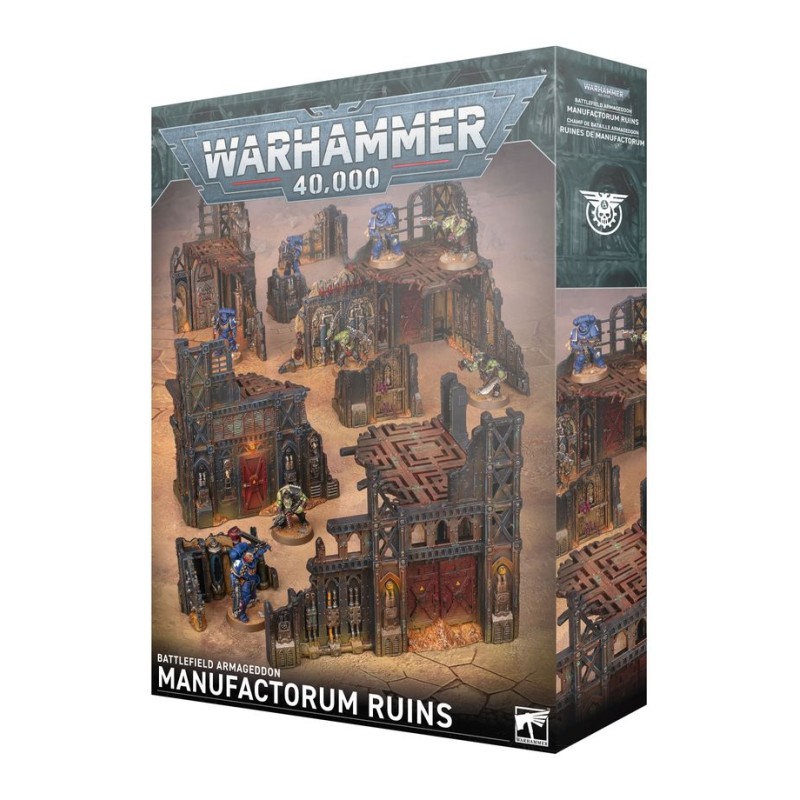 Mailoder Schlachtfeld Armageddon: Manufactorum-Ruinen