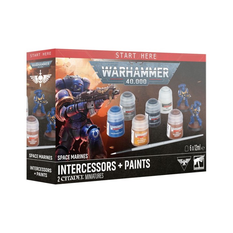 Space Marines: Intercessoren + Farben