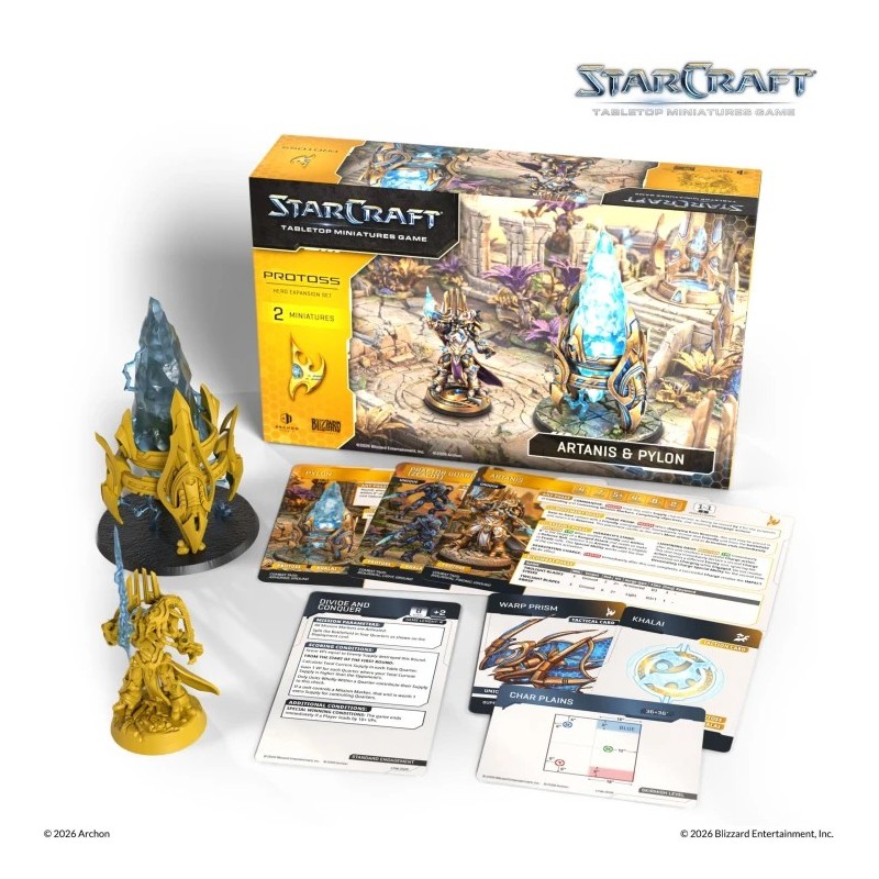 STARCRAFT TMG ARTANIS (HIERARCH) - PROTOSS - HERO EXPANSION SET