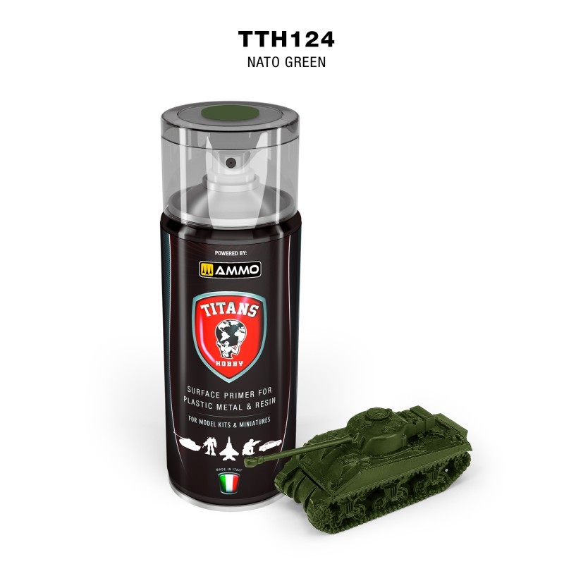 TITANS HOBBY:  NATO Green Primer