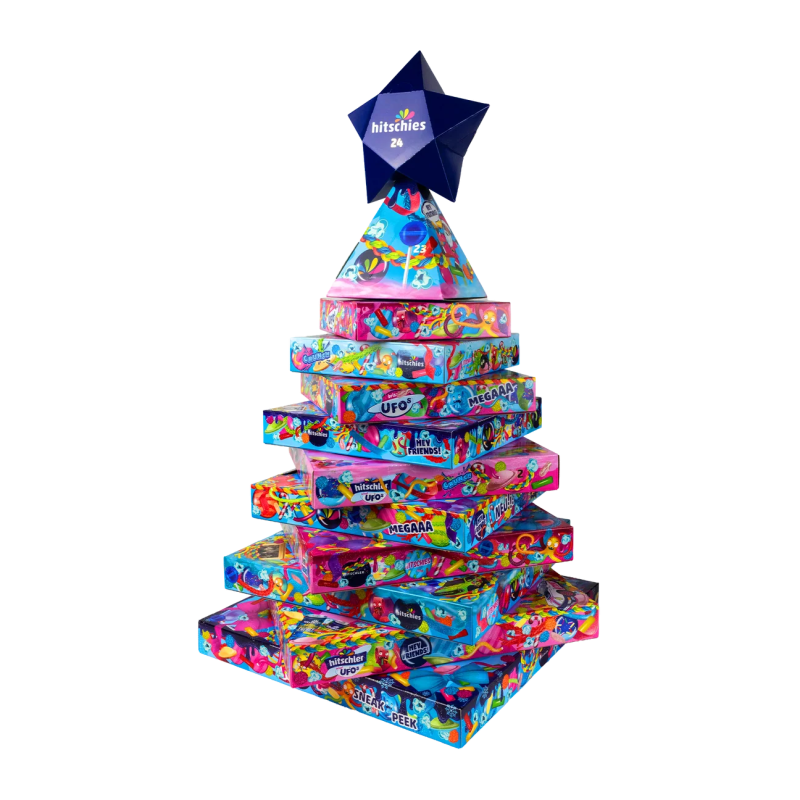 hitschies Adventskalender Crazy Christmas Tree
