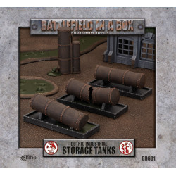 Gothic Industrial Tanks (x4)