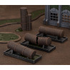 Gothic Industrial Tanks (x4)