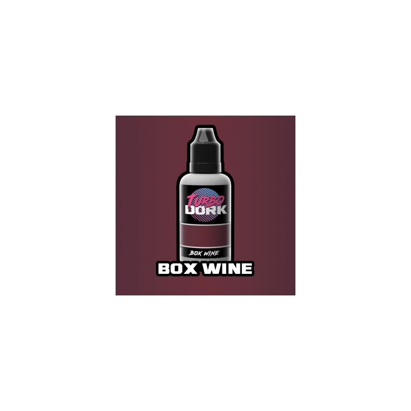 Box Wine Metallic  Acrylic  Paint 20ml